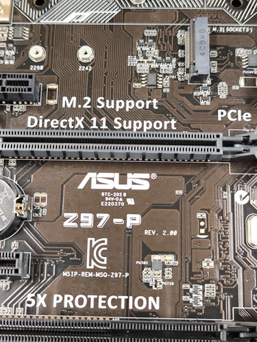 Asus z97 motherboard used - asus, z97-p