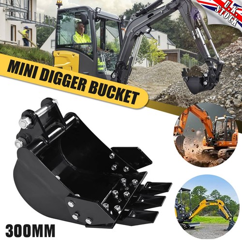 Mini digger digging bucket - mini,
