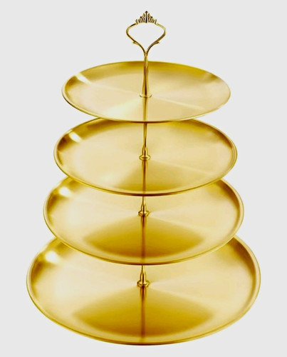 Tier round gold - tier, metal