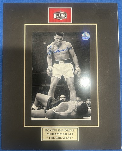 Muhammad ali autographed - muhammad,