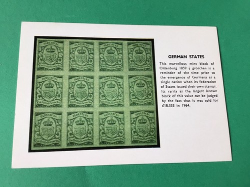 German states postage stamps - ,