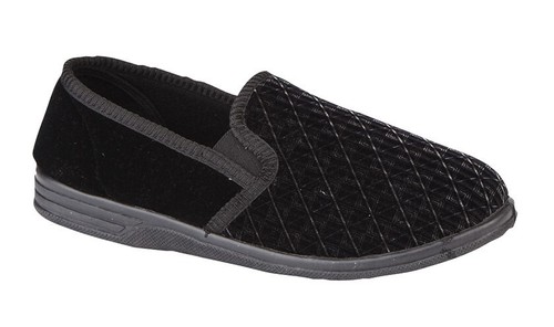 Mens twin gusset slipper - mens,