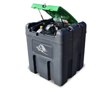 Titan Fuel Cube 1200L Bunded Diesel Tank 230V or 12V Pump, 4m Hose & Filter