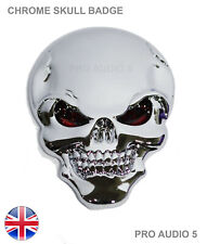 Chrome Skull Badge Wing Body