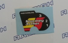 RALEIGH "STURMEY ARCHER" 3 GEAR SELECTOR PRINTED REPLACEMENT DECAL.