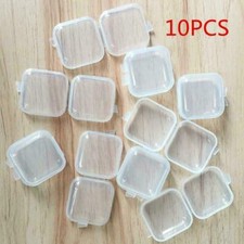 10Pcs Mini Clear Plastic Small