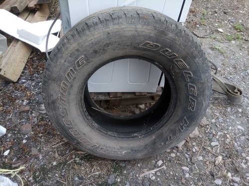 Bridgestone dueler used worn - bridgestone,