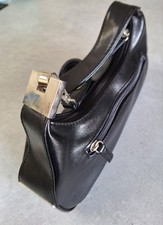 Firenze Black Leather Handbag