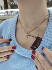 Gold cross with diamonds of Ukrainian quality.