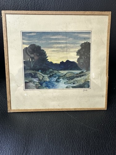 Vintage watercolour painting - watercolour,