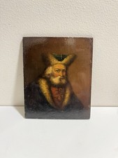 Antique Oil Painting Christian Wilhelm Ernst Dietrich (1712-1774) 