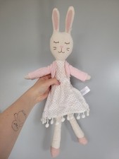 Wilberry 18" Rabbit In A Dress Bunny Easter  Soft Toy Plush Stuffed Animal