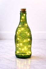 Lucky buddha beer bottle - bottle, green