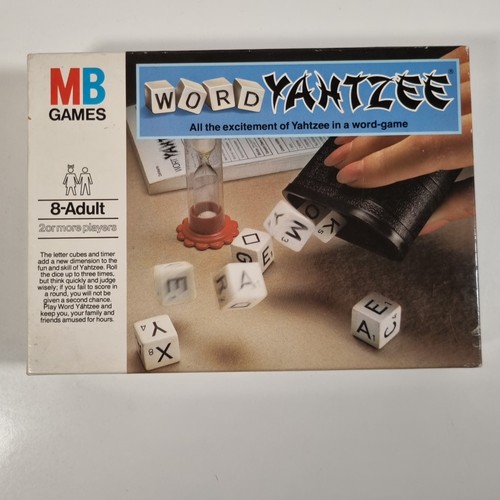 Vintage word yahtzee mb - vintage,