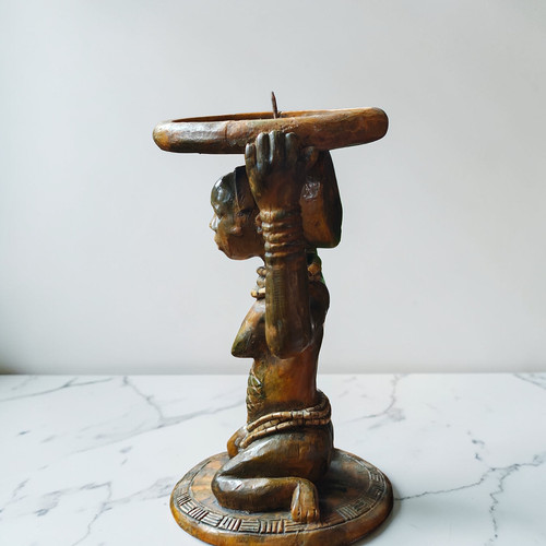 Tribal african style kneeling - tribal,