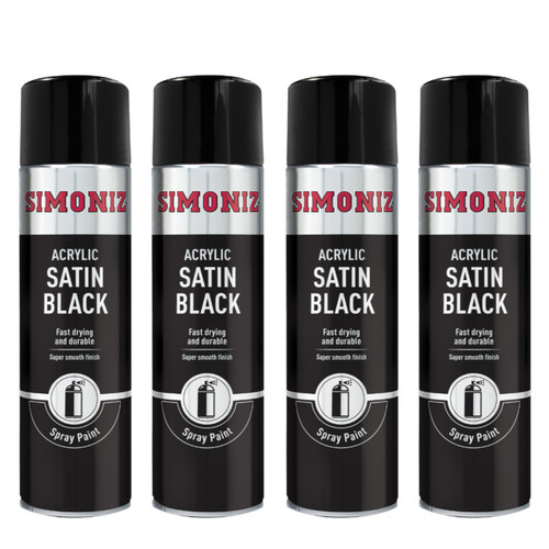 Simoniz satin black - simoniz, spray