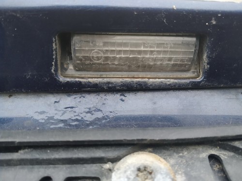 Rear number plate light - , for