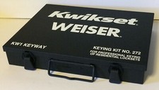 🆕 Kwikset WEISER 272 Professional Keying Residential Locksets KW1 Keyway Kit 🆕