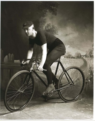 Vintage bicycle racer old time - bicycle,