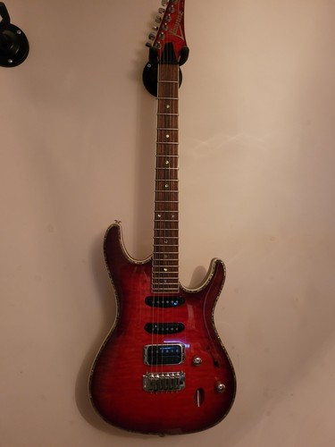 Ibanez sa360qm electric guitar - ibanez,