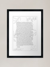 Bob Marley Poem Poster Bob