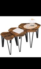 VASAGLE LNT14BX Nesting Coffee Table - Set of 3