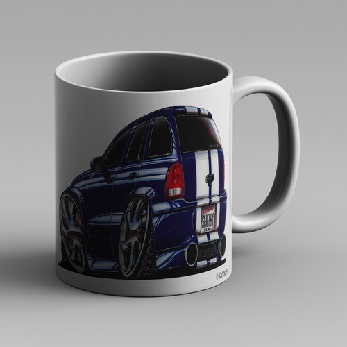 Kartoons koolart mug chrysler - kartoons,