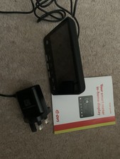 E.ON Smart Meter In-Home Display with Charger Cable Monitor & Instructions