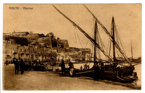 Early post card malta - early, of