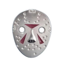 Ice Hockey Mask Horror Pin