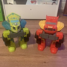 Transforming Blaze & Zeg Robot