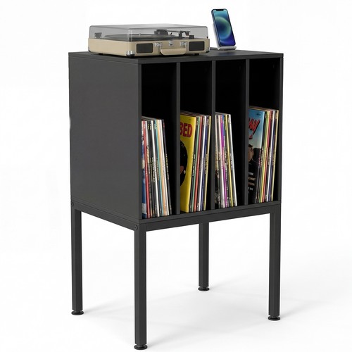 Turntable stand with vinyl - turntable,