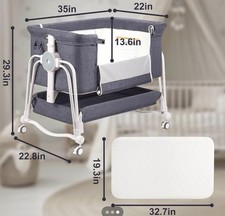 baby cot bed with mattress