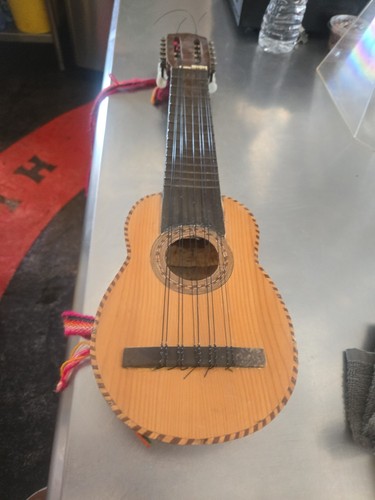 Charango made from armadillo - charango,
