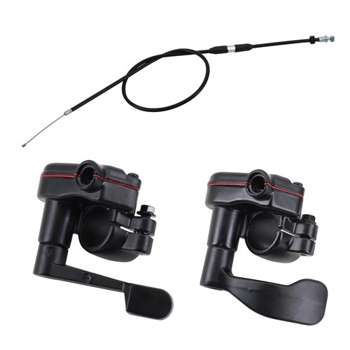 Thumb throttle kit with - 7/8'',