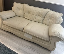 DFS Leather Sofa