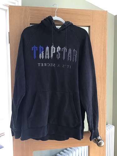 Trapstar black hoodie - trapstar, hoodie-size