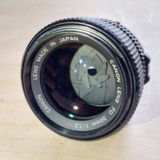Canon FD 50mm F/1.2 Lens