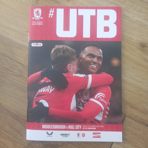 Middlesbrough hull - middlesbrough, v