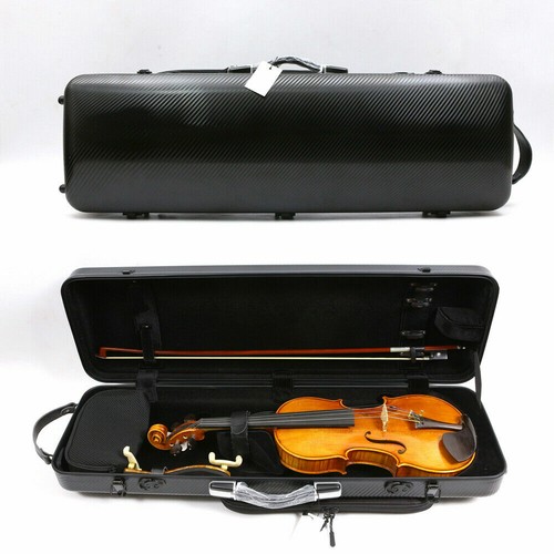 Black violin case - 4/4, carbon