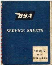 BSA 250cc OHV C11G & C12
