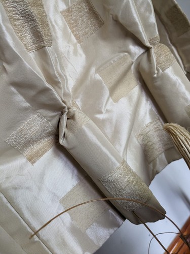 3panels goblet silk satin look - goblet, silk/satin