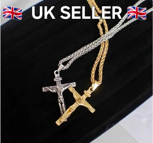 Mens womans crucifix chain - crucifix,