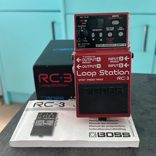 Boss loop station stereo - rc-3,