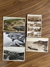 Ten old postcards, Lulworth Cove, near Weymouth