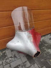 Vintage 1950s velocette motorcycle front fairing original item perspex shield