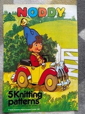 Noddy 4 ply knitting pattern booklet - Gary Kennedy Intarsia - 5 designs to knit
