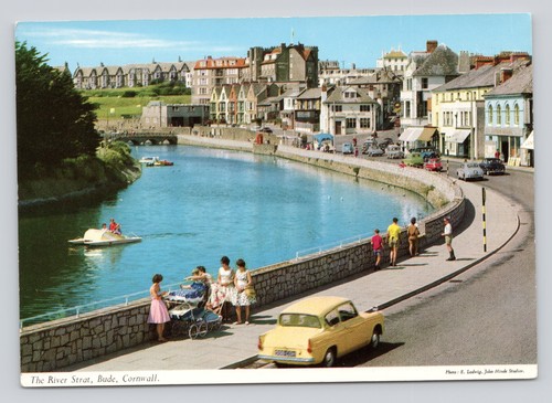 Postcard bude and - bude, widemouth