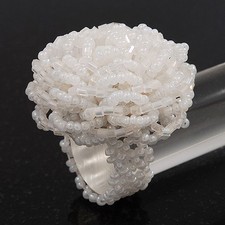 Large Flower Stretch Ring with