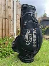 BLACK CALLAWAY BIG BERTHA GOLF CLUB CARRY CART BAG BREADSALL DERBY